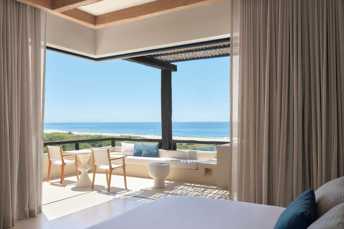 Suite, 1 Tempat Tidur King, pemandangan samudra (Penthouse, Plunge Pool) | Seprai premium, brankas, tirai kedap cahaya, dan kedap suara