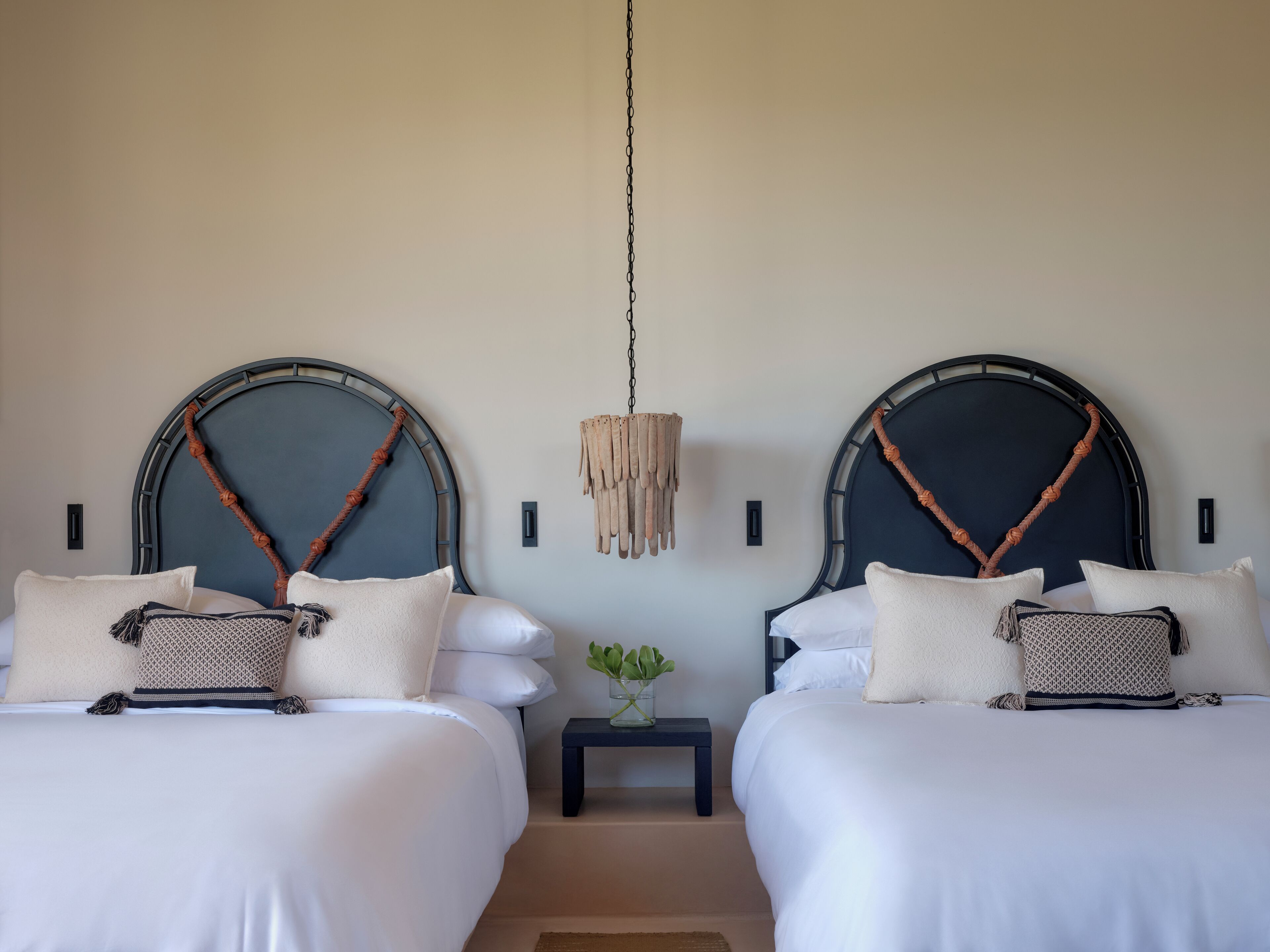 Premium bedding, in-room safe, blackout curtains, soundproofing
