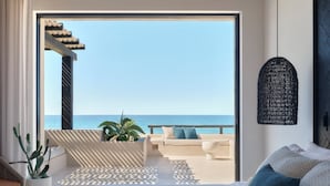Suite, 1 kingsize-seng, ved havkanten (Penthouse, Plunge Pool)