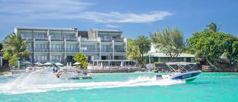 Façade de l’hébergement