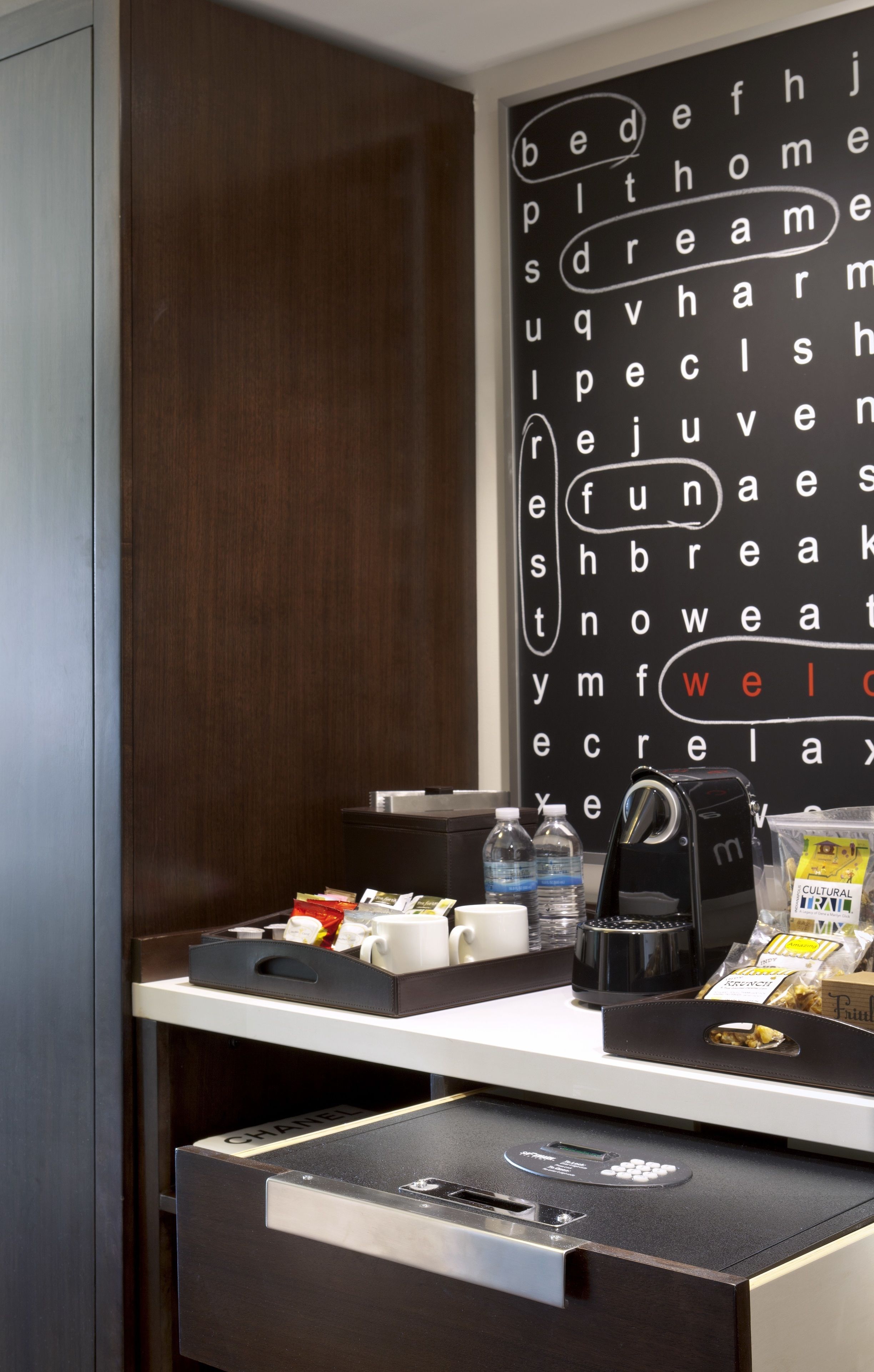 In-room safe, desk, laptop workspace, iron/ironing board