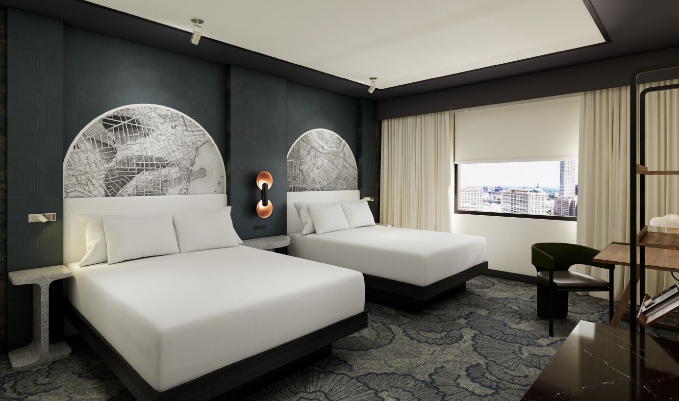 In-room safe, desk, laptop workspace, iron/ironing board