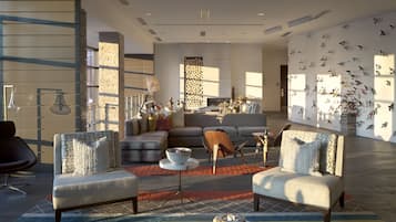 Lobby sitting area