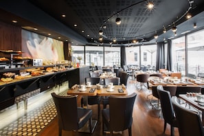 Daily buffet breakfast (EUR 18 per person)