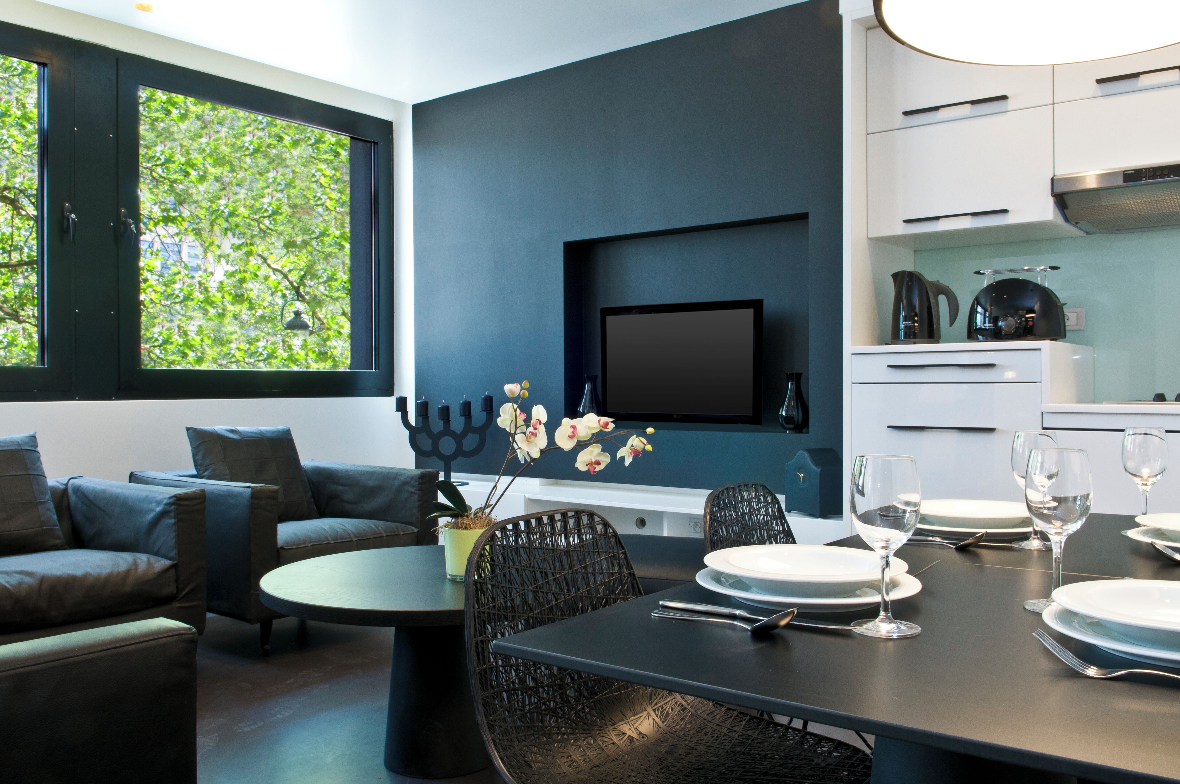 apartment, 1 bedroom | private kitchen | coffee/tea maker, electric kettle, cleaning supplies