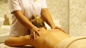 Turkish bath/hammam, body treatments, aromatherapy, detox wraps, facials