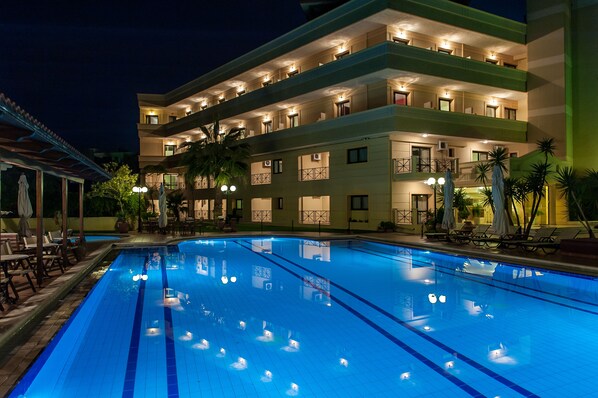 Façade de l’hébergement