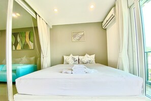 Deluxe-Zimmer | Schreibtisch, kostenloses WLAN, Bettwäsche
