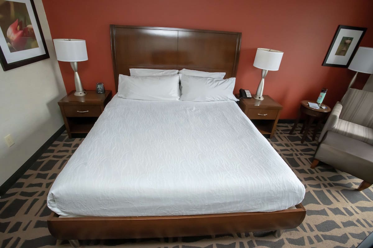 Ropa de cama hipoalergénica y tabla de planchar con plancha