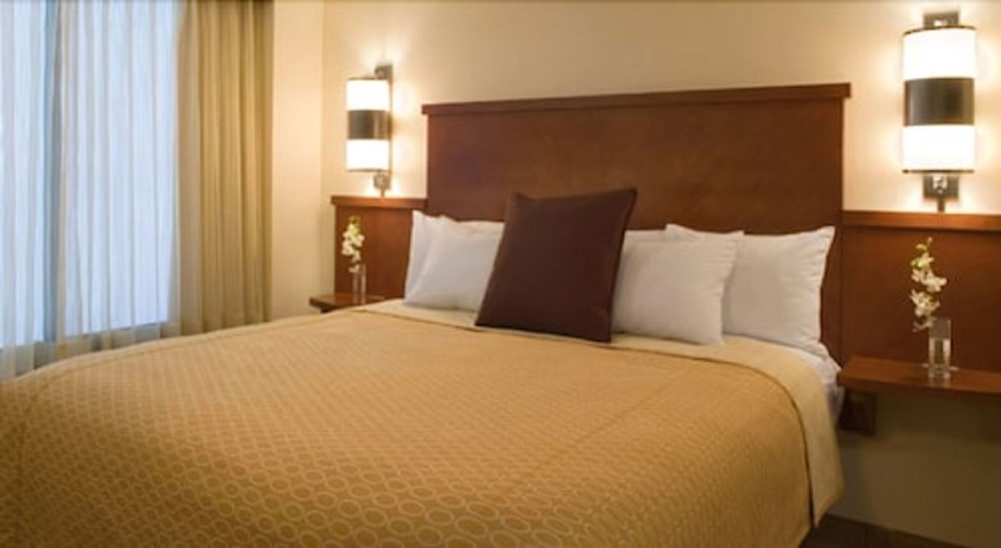 Roupas de cama premium, edredons de pluma, escrivaninha