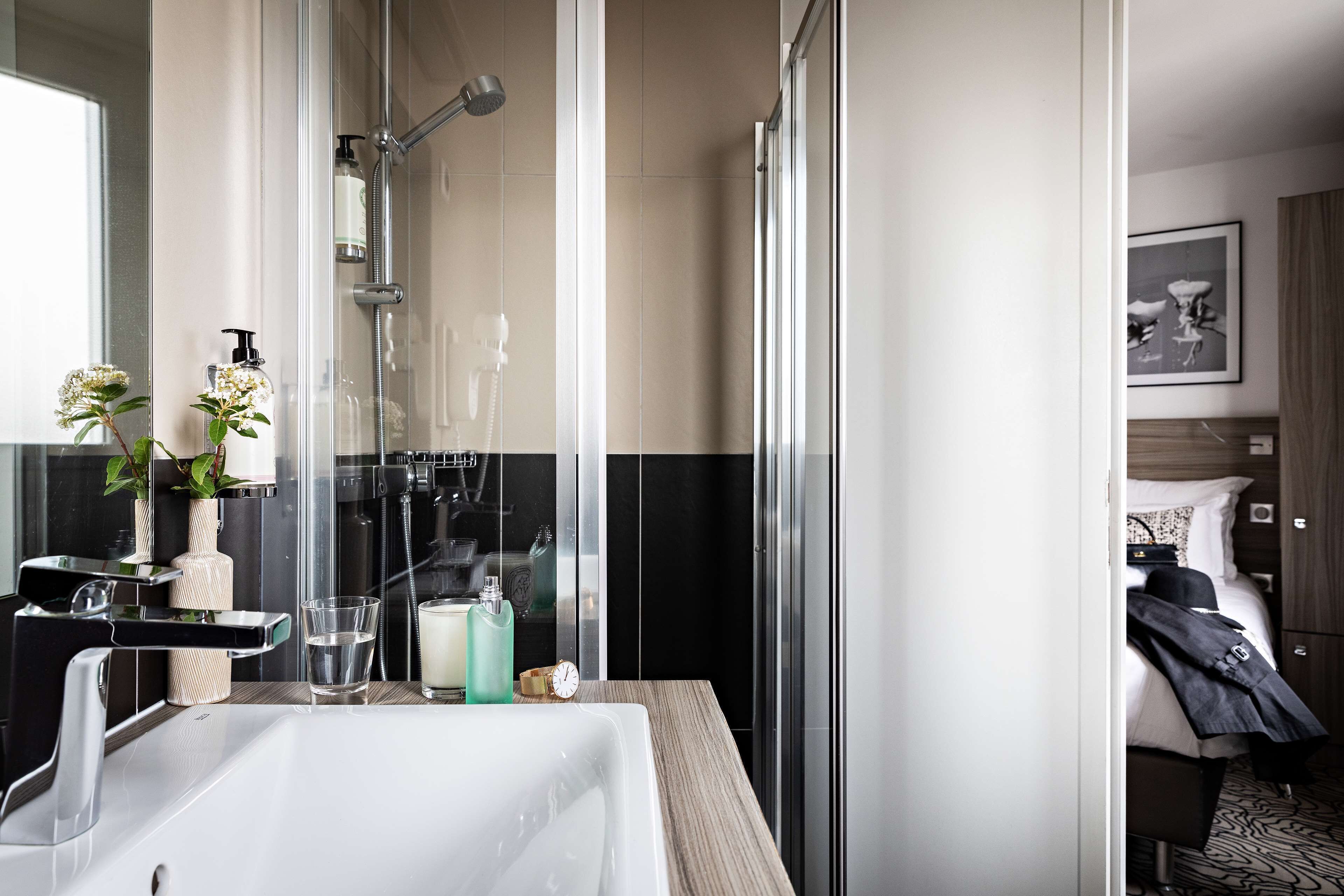 free toiletries, hair dryer, towels, soap