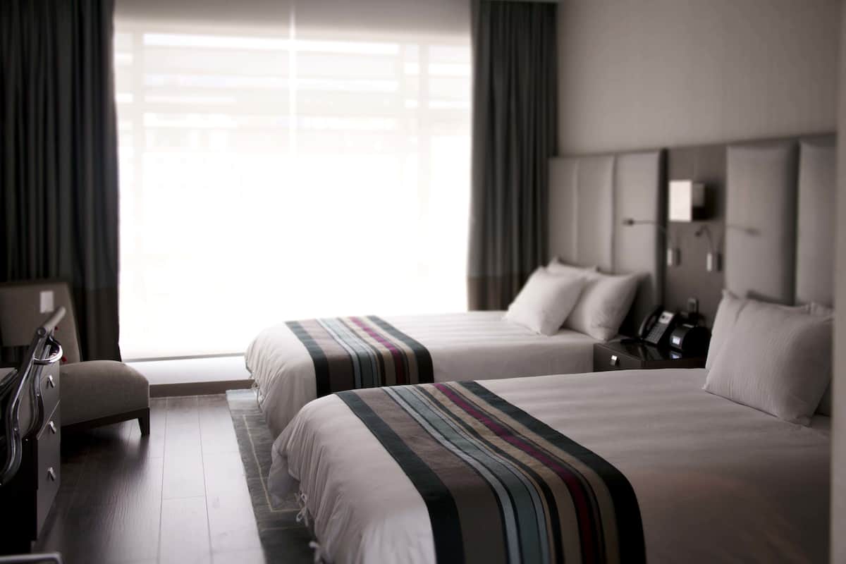 Minibar, in-room safe, desk, blackout curtains