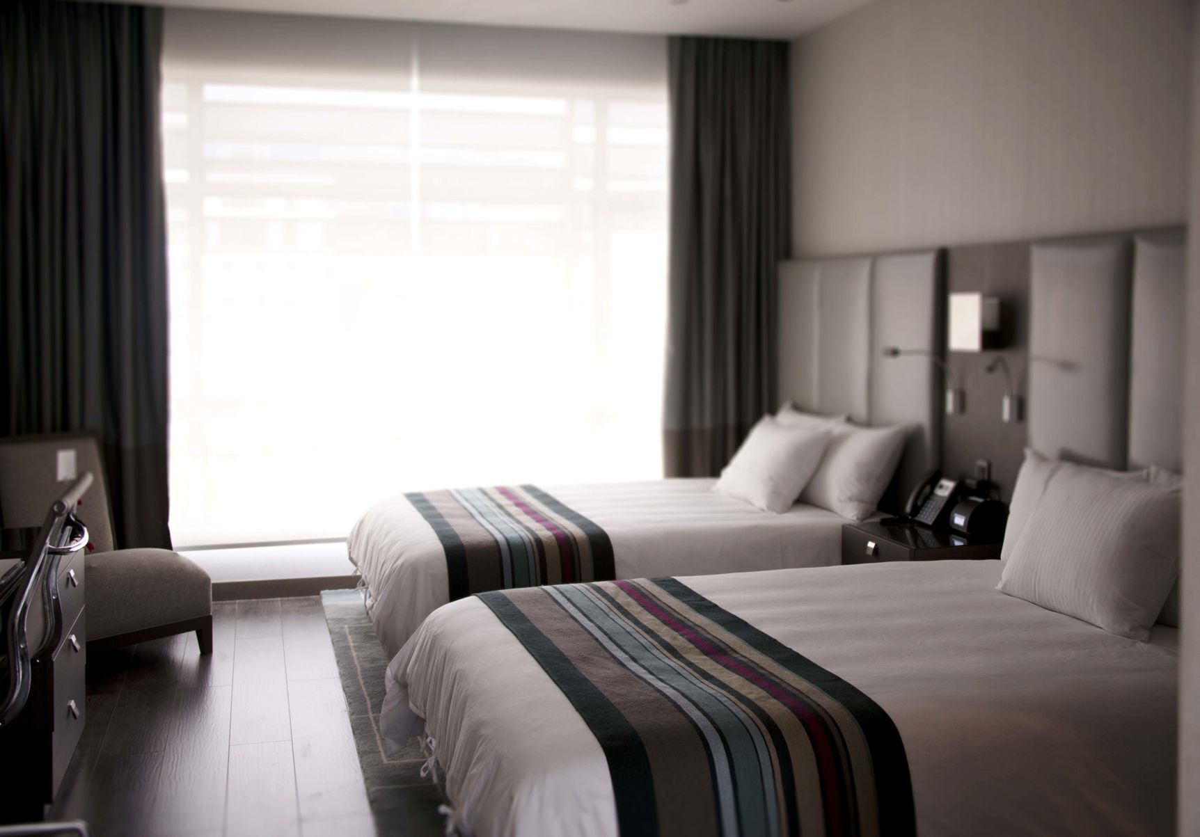 Minibar, in-room safe, desk, blackout curtains