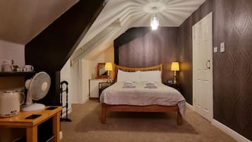 Double Room (Atticroom) | Memory-foam beds, individually furnished, blackout curtains