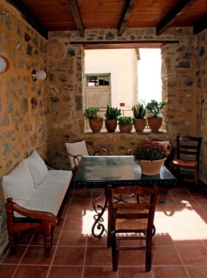 Superior Villa, Sea View (Persephone) | Terrace/patio