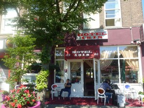 Façade de l’hébergement