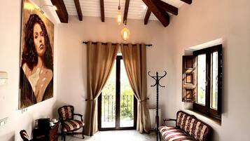 Deluxe studio suite | Uitzicht vanaf balkon