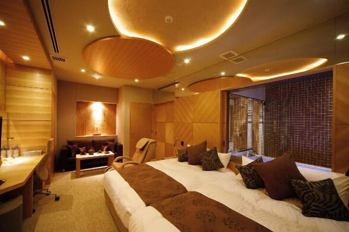 Twin kamer, 2 slaapkamers, roken | Luxe beddengoed, donzen dekbedden, een kluis op de kamer