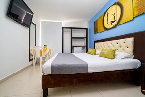 Wi-Fi de cortesia, roupa de cama