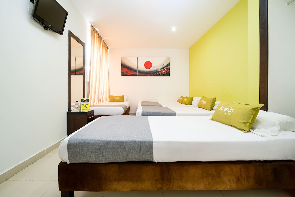 Free WiFi, bed sheets