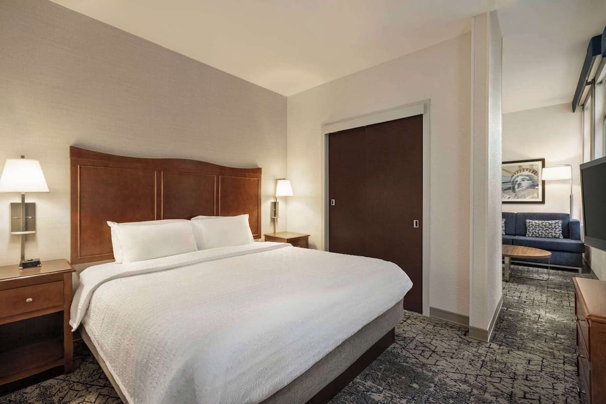 In-room safe, desk, blackout drapes, iron/ironing board