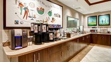 Free daily continental breakfast