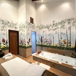 Sauna, Turkish bath/hammam, body treatments, hydrotherapy, aromatherapy