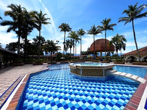 Alberca al aire libre 