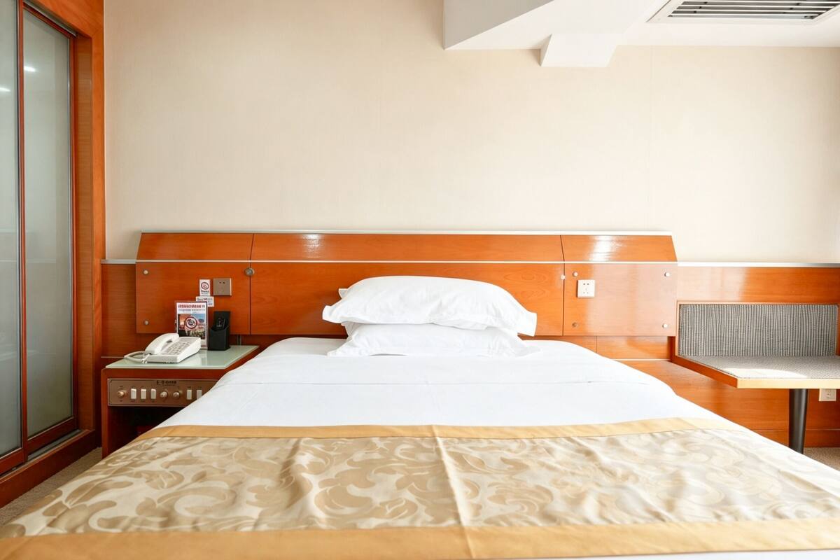 Ropa de cama de alta calidad, colchones con pillow-top y minibar 