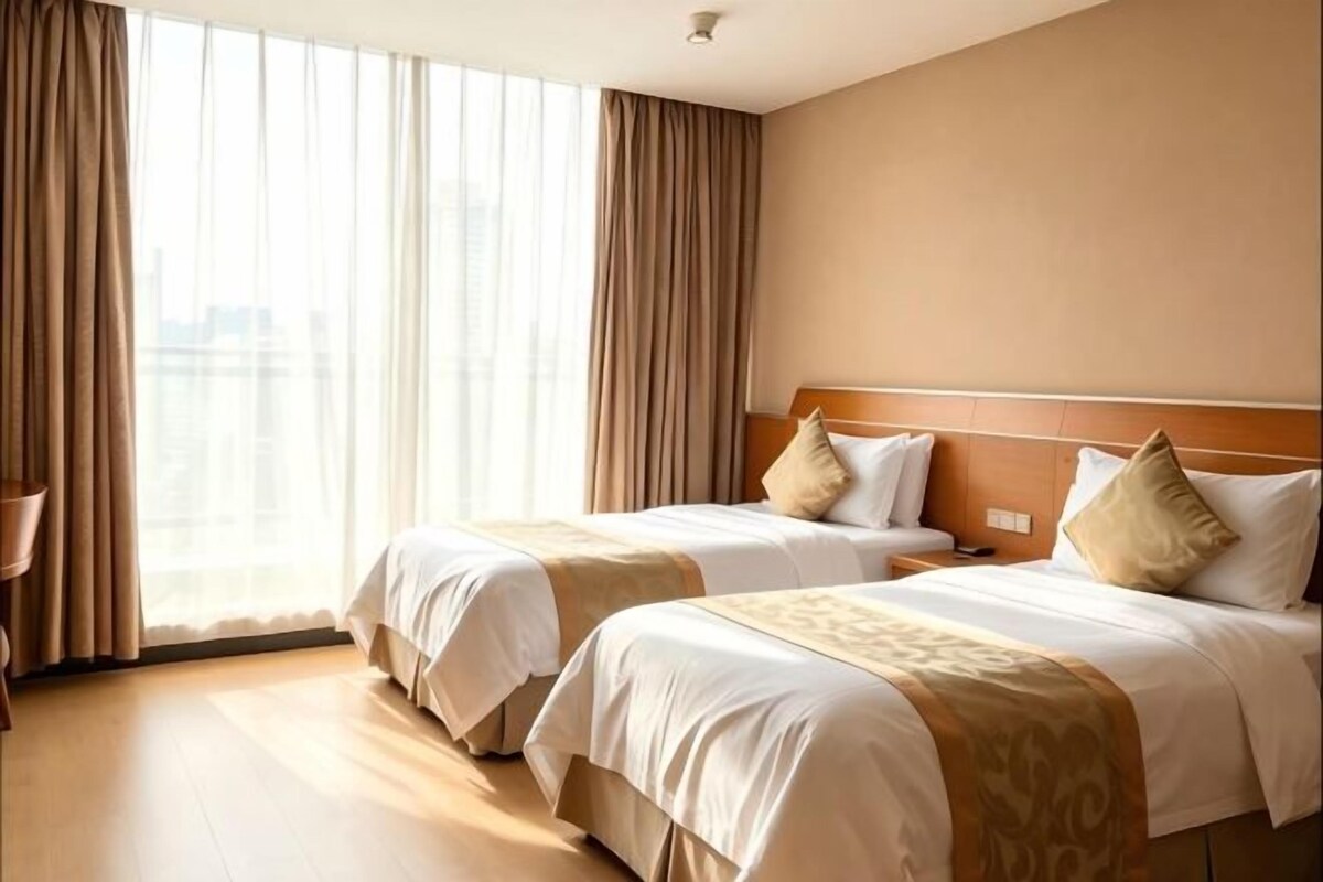 Hochwertige Bettwaren, Pillowtop-Betten, Minibar, Zimmersafe