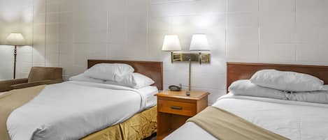 Pillow-top beds, desk, iron/ironing board, free WiFi