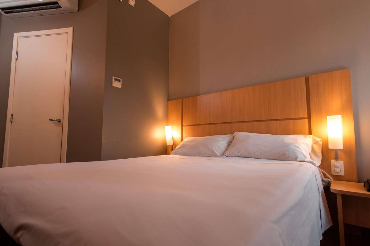 minibar, desk, blackout curtains, soundproofing