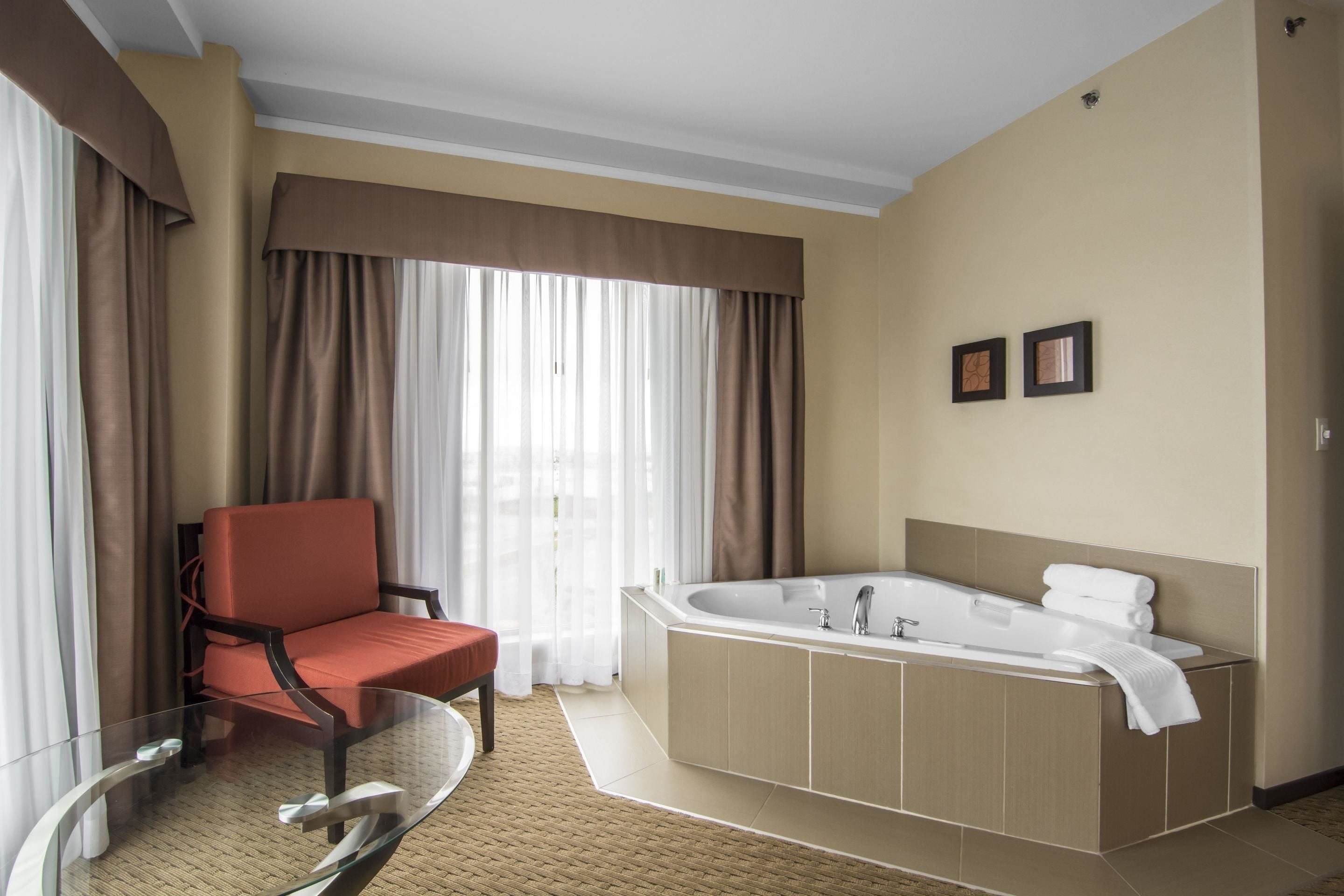 in-room safe, desk, laptop workspace, blackout curtains