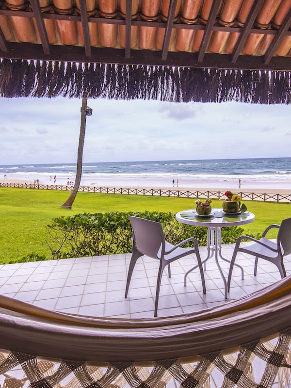 Chalet, fronte mare | Vista dalla camera