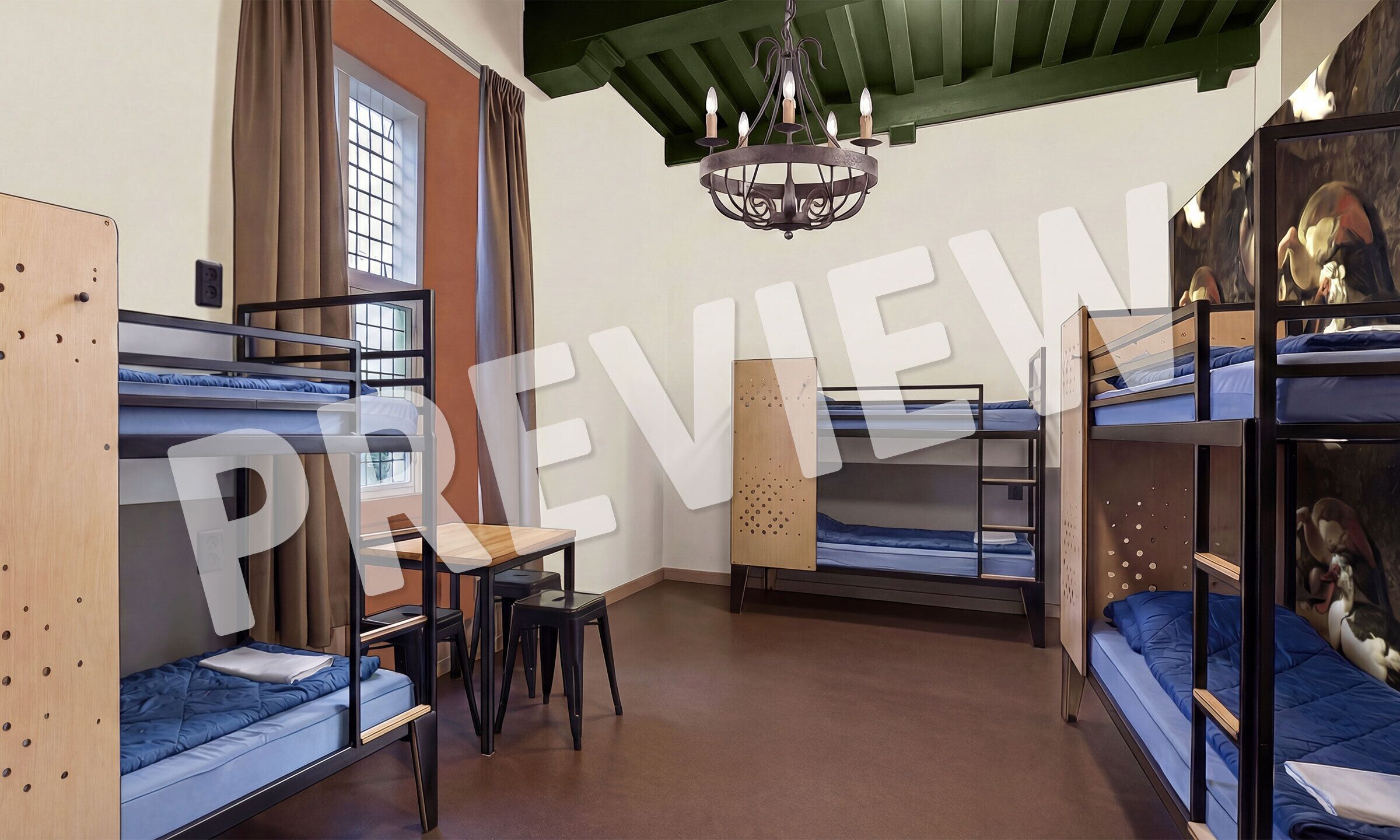 标准房, 私人浴室 (Bunk beds, 6 persons) | 免费 WiFi、床单