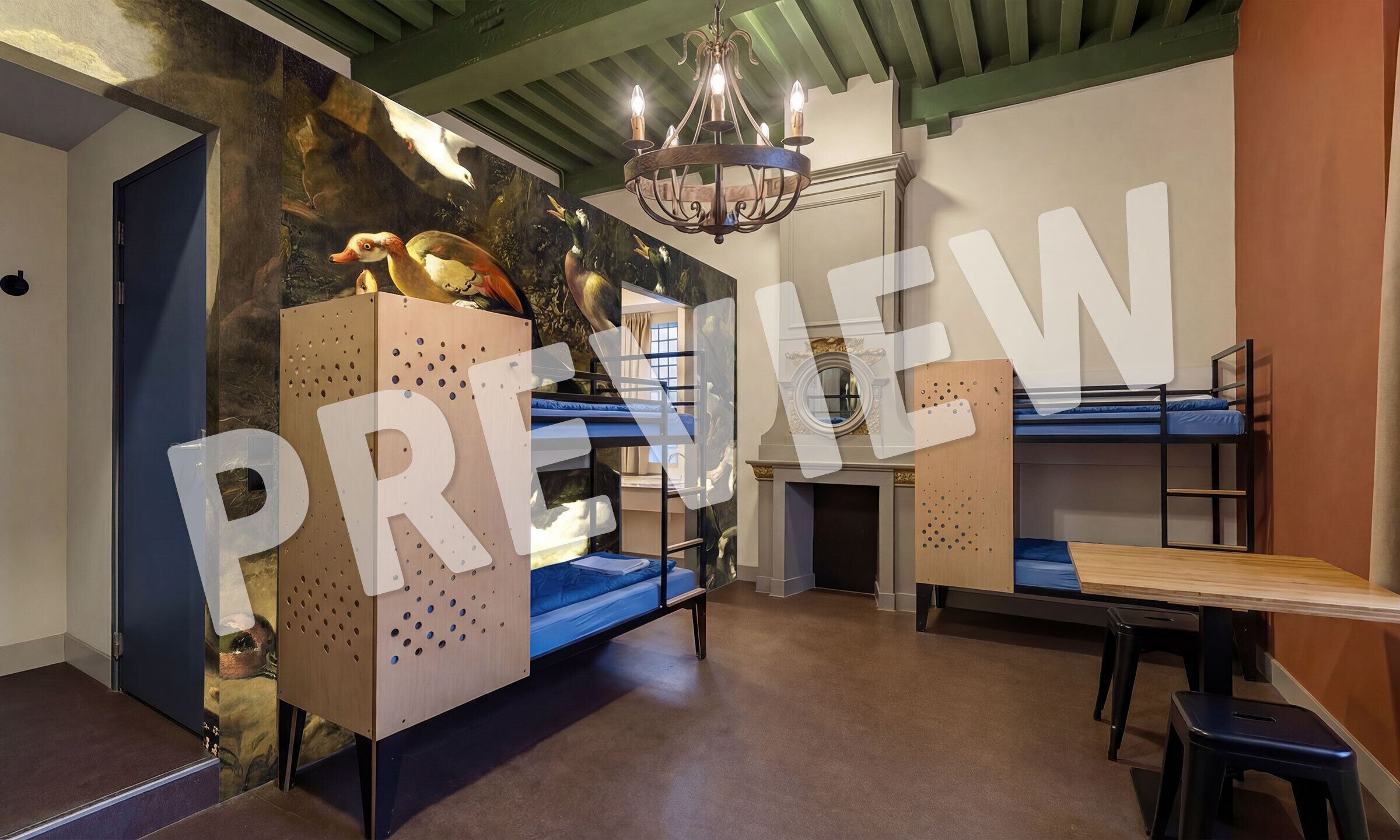 标准四人房, 私人浴室 (Bunk beds) | 免费 WiFi、床单