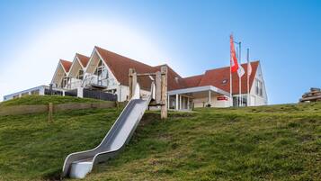 Voorkant van accommodatie