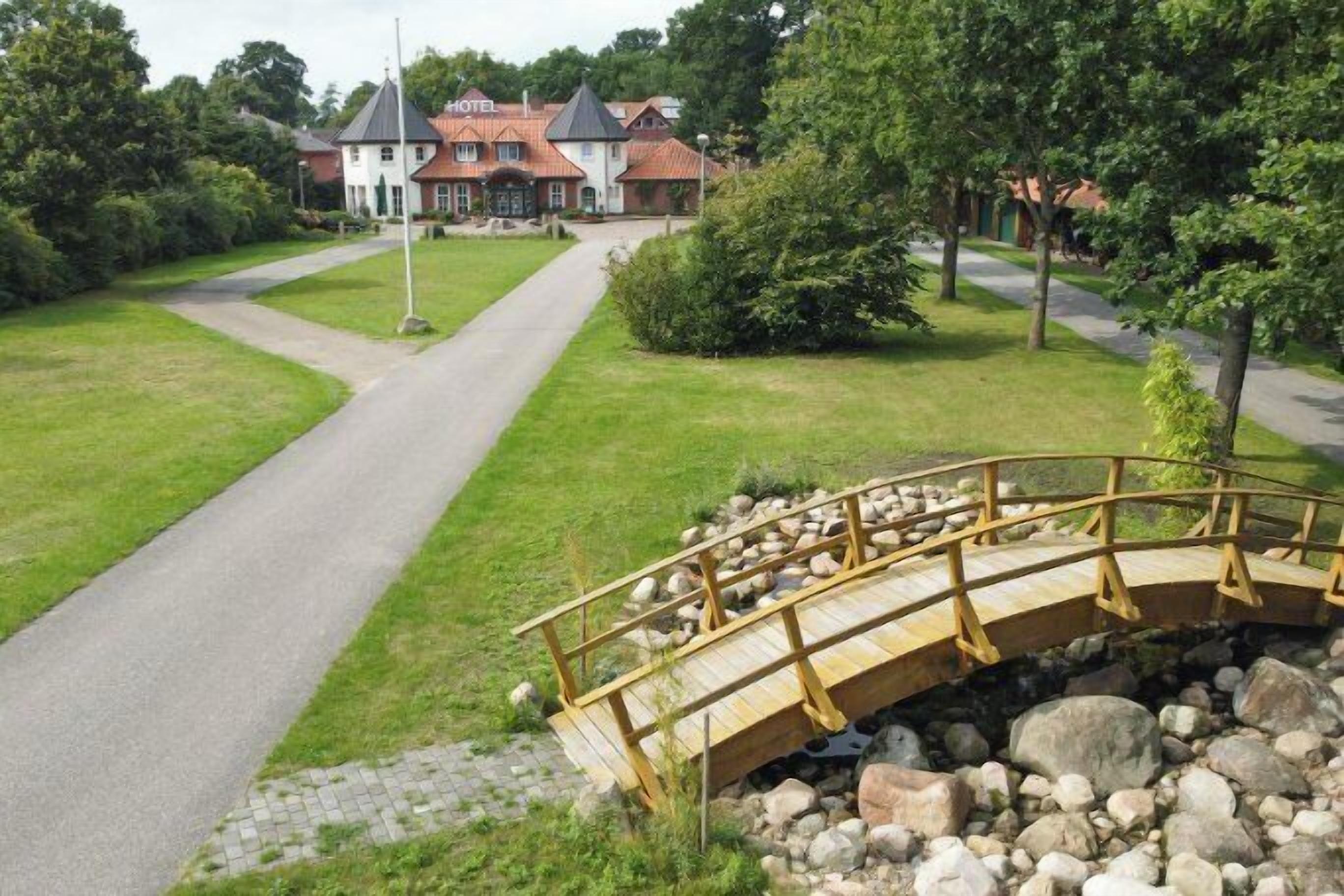 outdoor wedding area