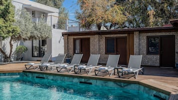 Vue depuis lâhĂ©bergement