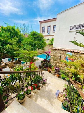 Terrace/patio - Kaleiçi Hotel (Antalya)