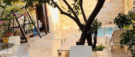 Vista al jardín