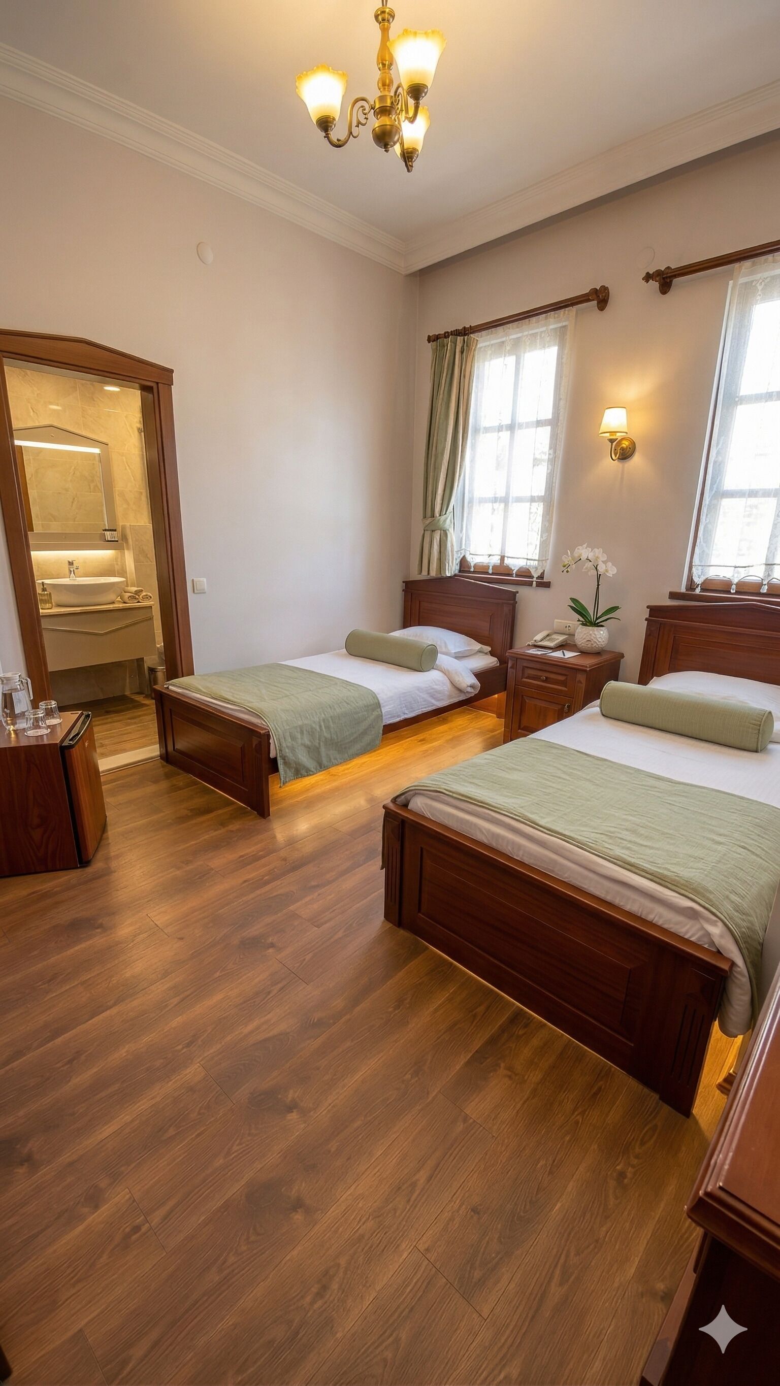 Superior Twin Room | Premium bedding, minibar, in-room safe, laptop workspace