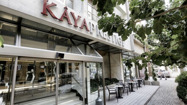 A building with a sign reading "KAYAPRESTIGE". - Kaya Prestige (Izmir)