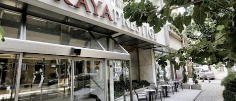 Entrée de l’hébergement