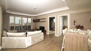 2 Bedrooms Apartment with Kitchen | Living room | LCD TV - Taba Luxury Suites (Istanbul)