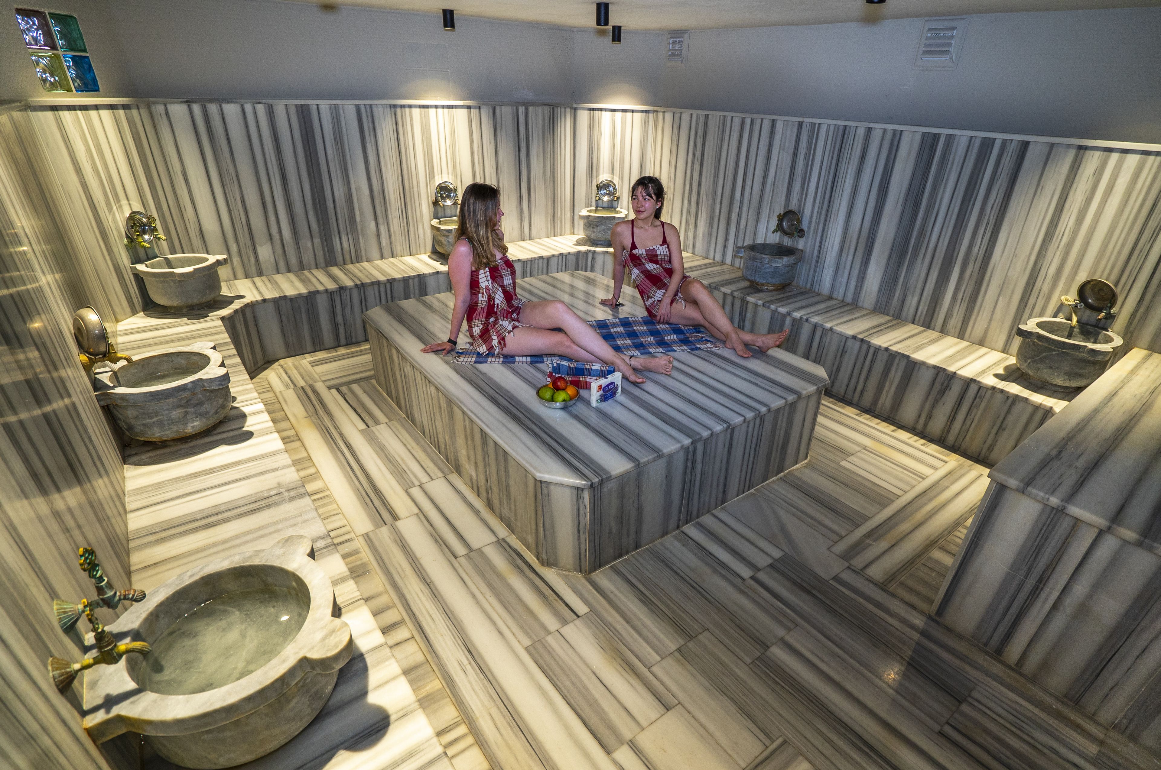 Sale per trattamenti di coppia, sauna, bagno turco/hammam