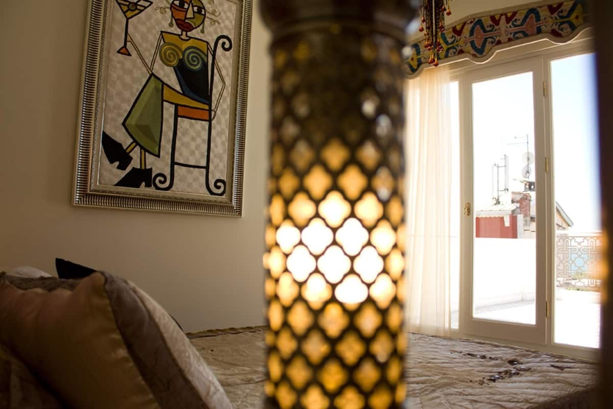 Kamar Deluks, teras, pemandangan laut | Brankas, kedap suara, dan Wi-Fi gratis