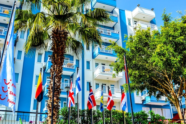 Fassade der Unterkunft