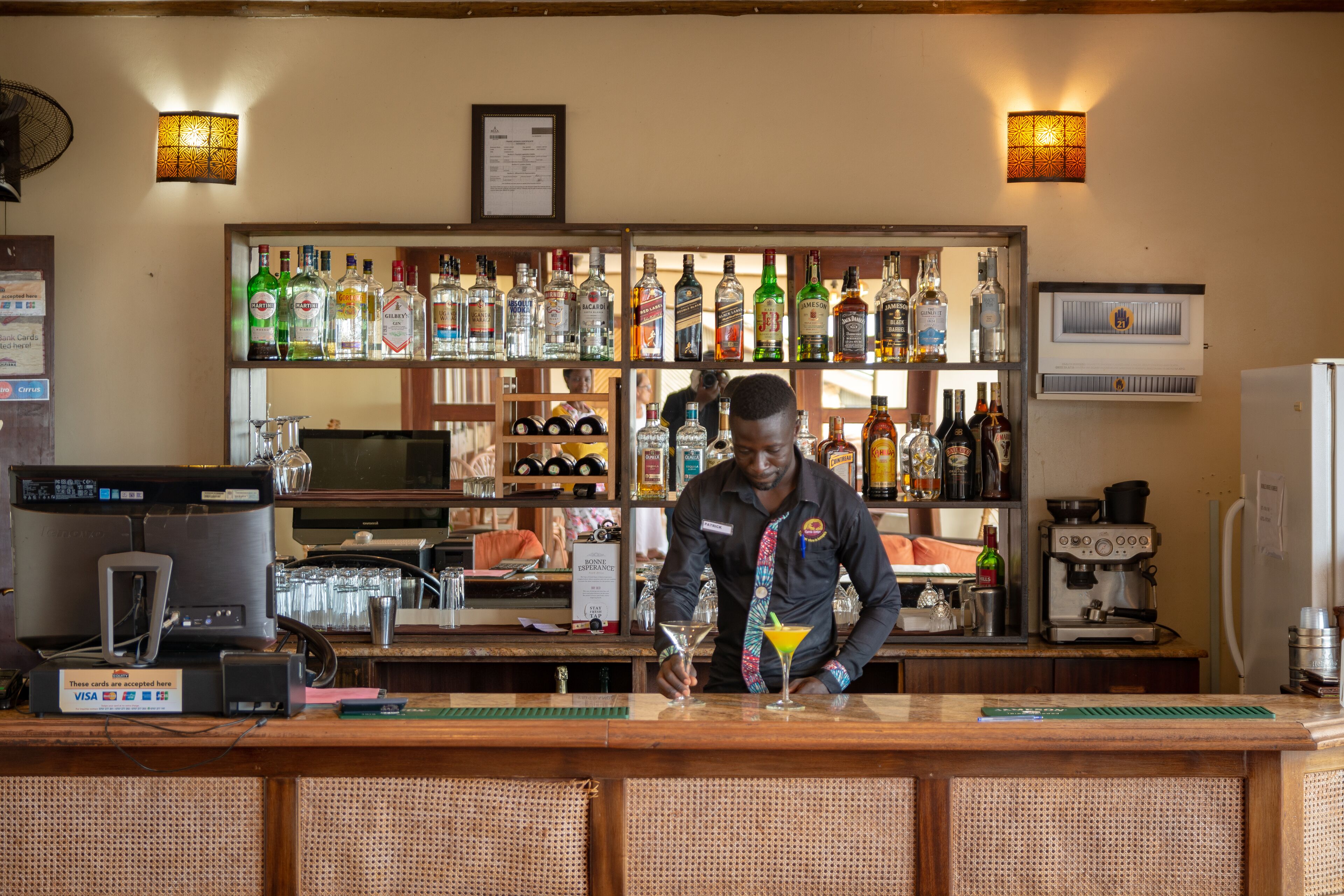 Bar (på overnattingsstedet)