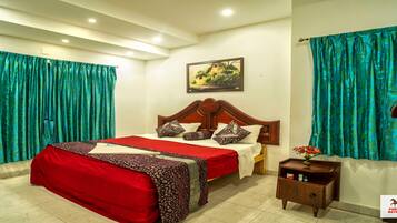 three bedroom villa deluxe type | 1 Schlafzimmer, schallisolierte Zimmer, Bettwäsche